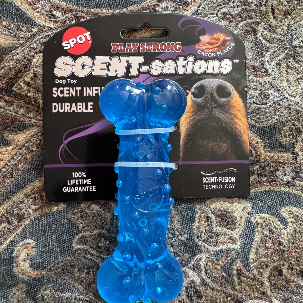 Spot Scent-sations Blue Dog Toy
